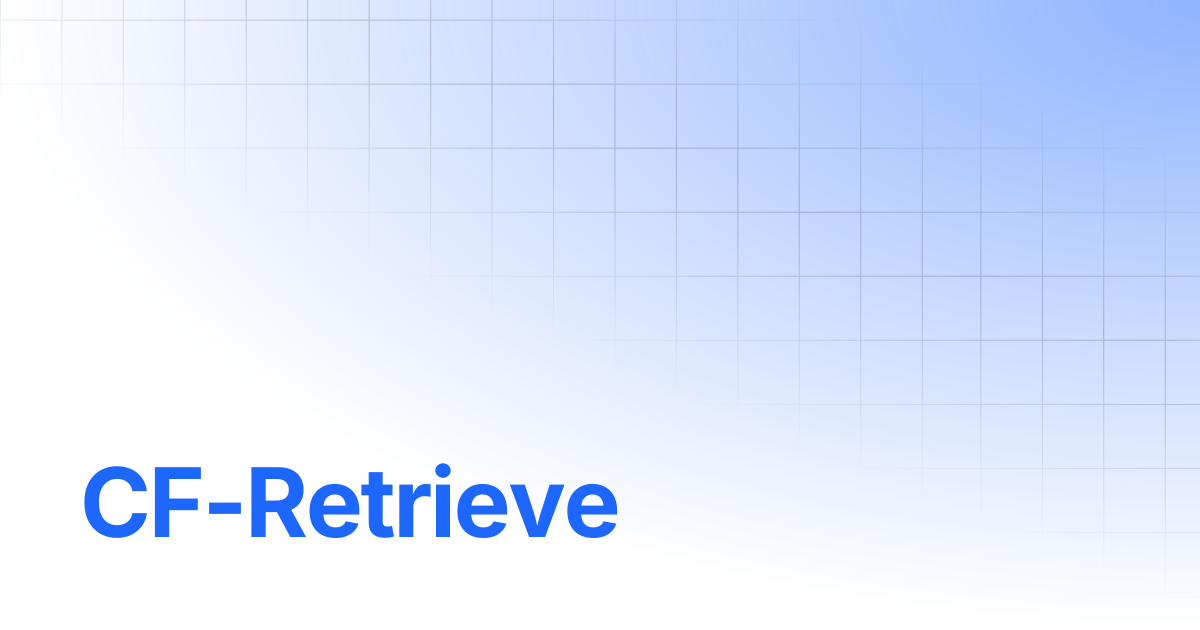 CF-Retrieve | EN | iyzico